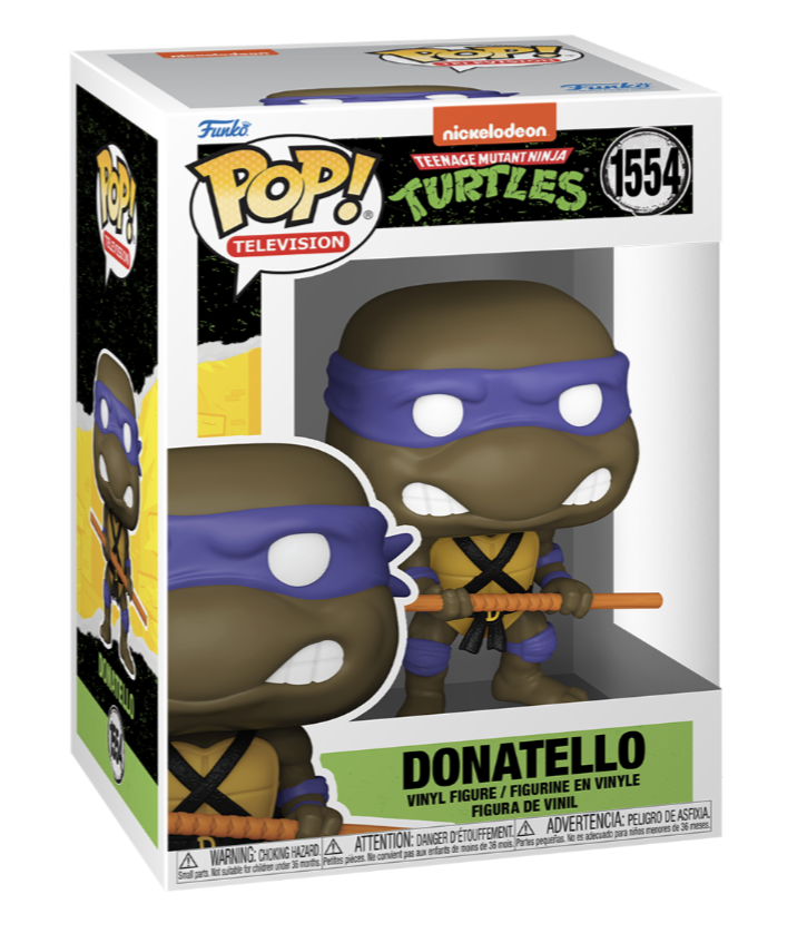 Funko POP! TV: Teenage Mutant Ninja Turtles - Donatello #1554 Figure