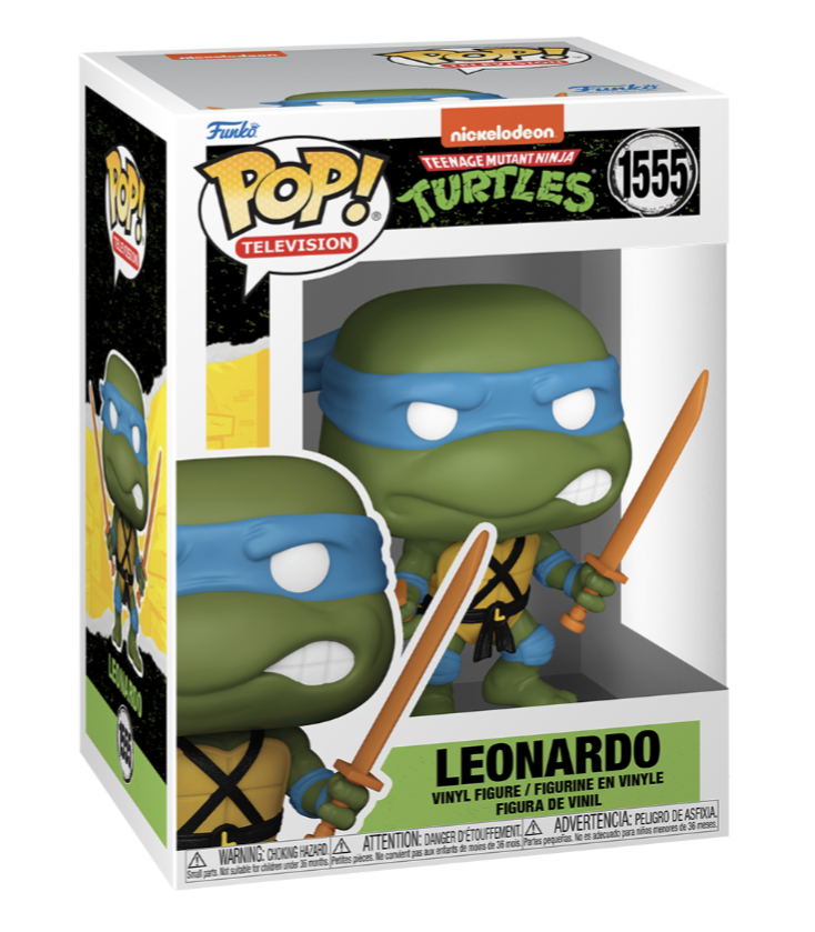 Funko POP! TV: Teenage Mutant Ninja Turtles - Leonardo #1555 Figure