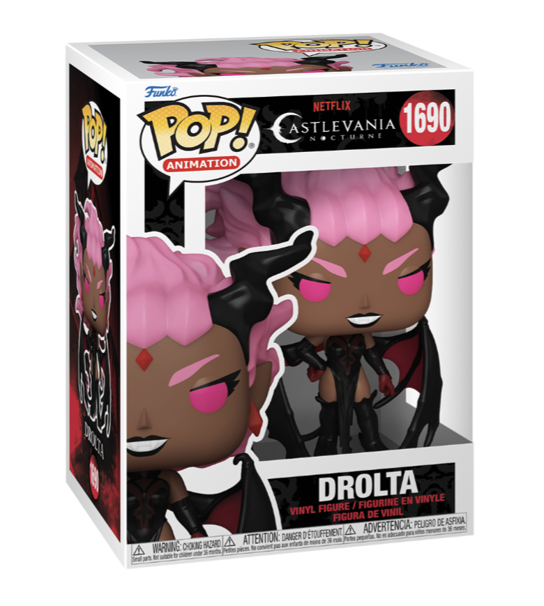 Funko POP! Animation: Castlevania - Nocturne - Drolta #1690 Figure