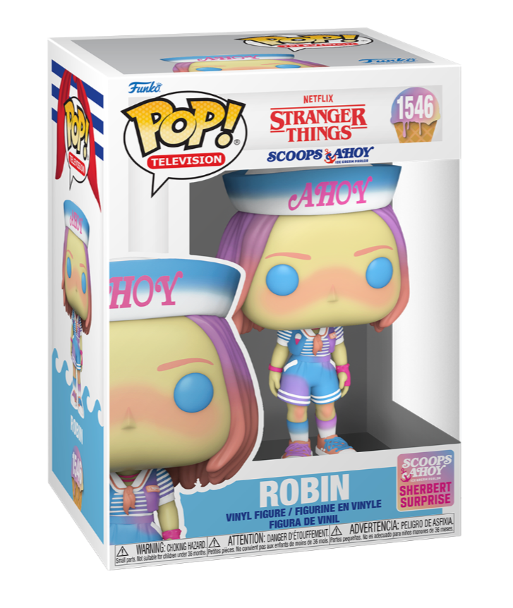 Funko POP! TV: Stranger Things - Robin (Scoops Ahoy) #1546 Figure