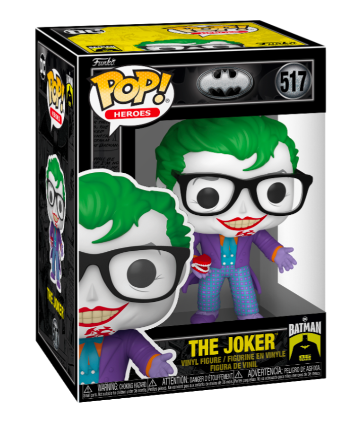 Funko POP! Movies: Batman 85th Anniversary - The Joker (With teeth) #517 Figure