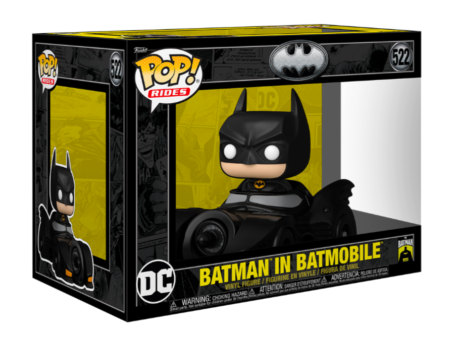 Funko POP! Rides Movies: Batman 85th Anniversary - Batman in Batmobile #522 Figure