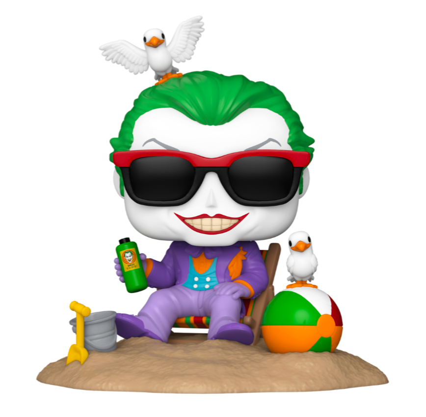 Funko POP! Deluxe Movies: Batman 85th Anniversary - The Joker on the beach #520 Figure