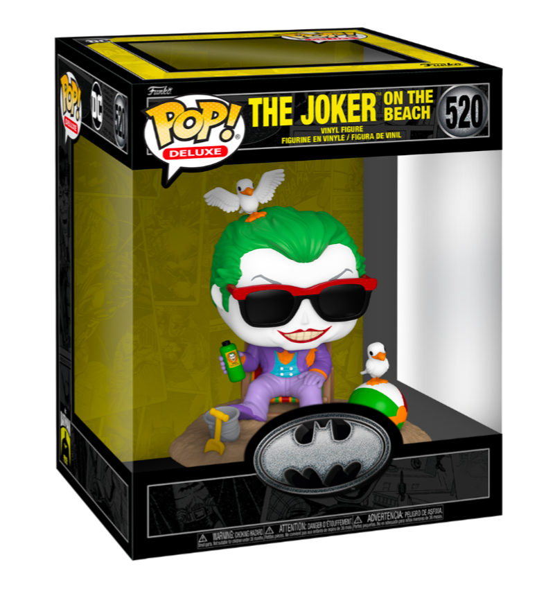 Funko POP! Deluxe Movies: Batman 85th Anniversary - The Joker on the beach #520 Figure