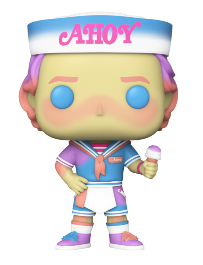 Funko POP! TV: Stranger Things - Steve (Scoops Ahoy) #1545 Figure