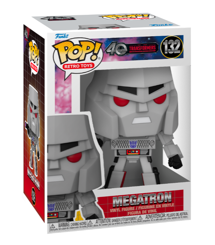 Funko POP! Retro Toys: Transformers - Megatron #132 Figure