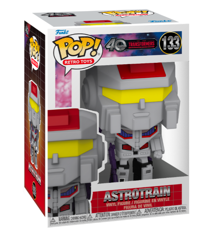 Funko POP! Retro Toys: Transformers - Astrotrain #133 Figure