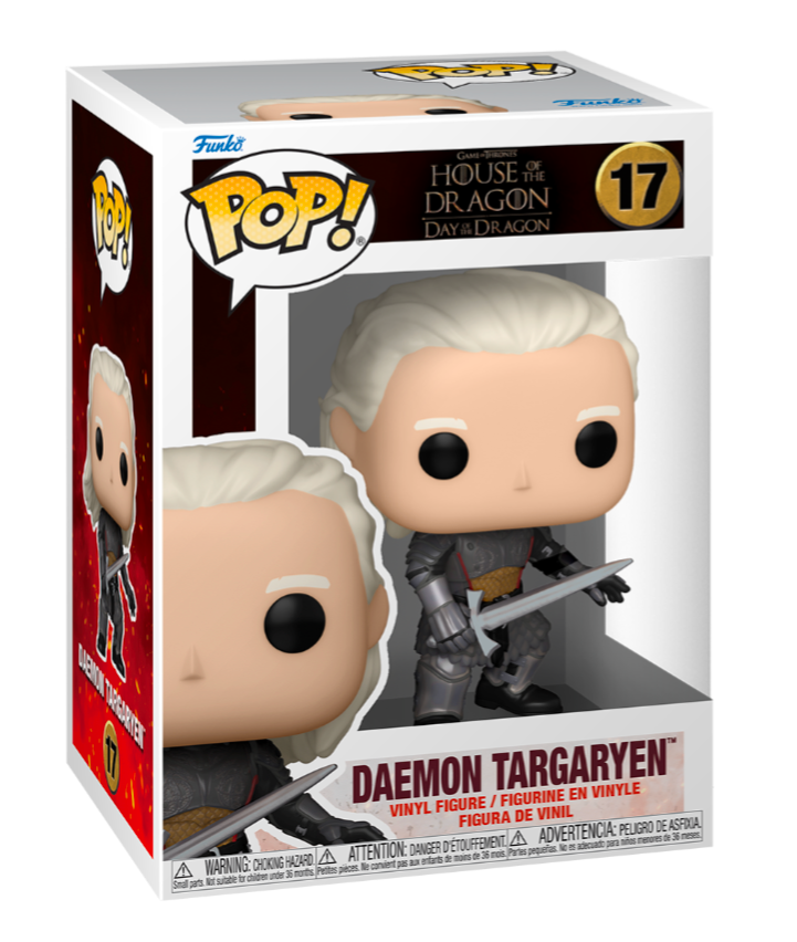 Funko POP! TV: House of the Dragon - Daemon Targaryen #17 Figure