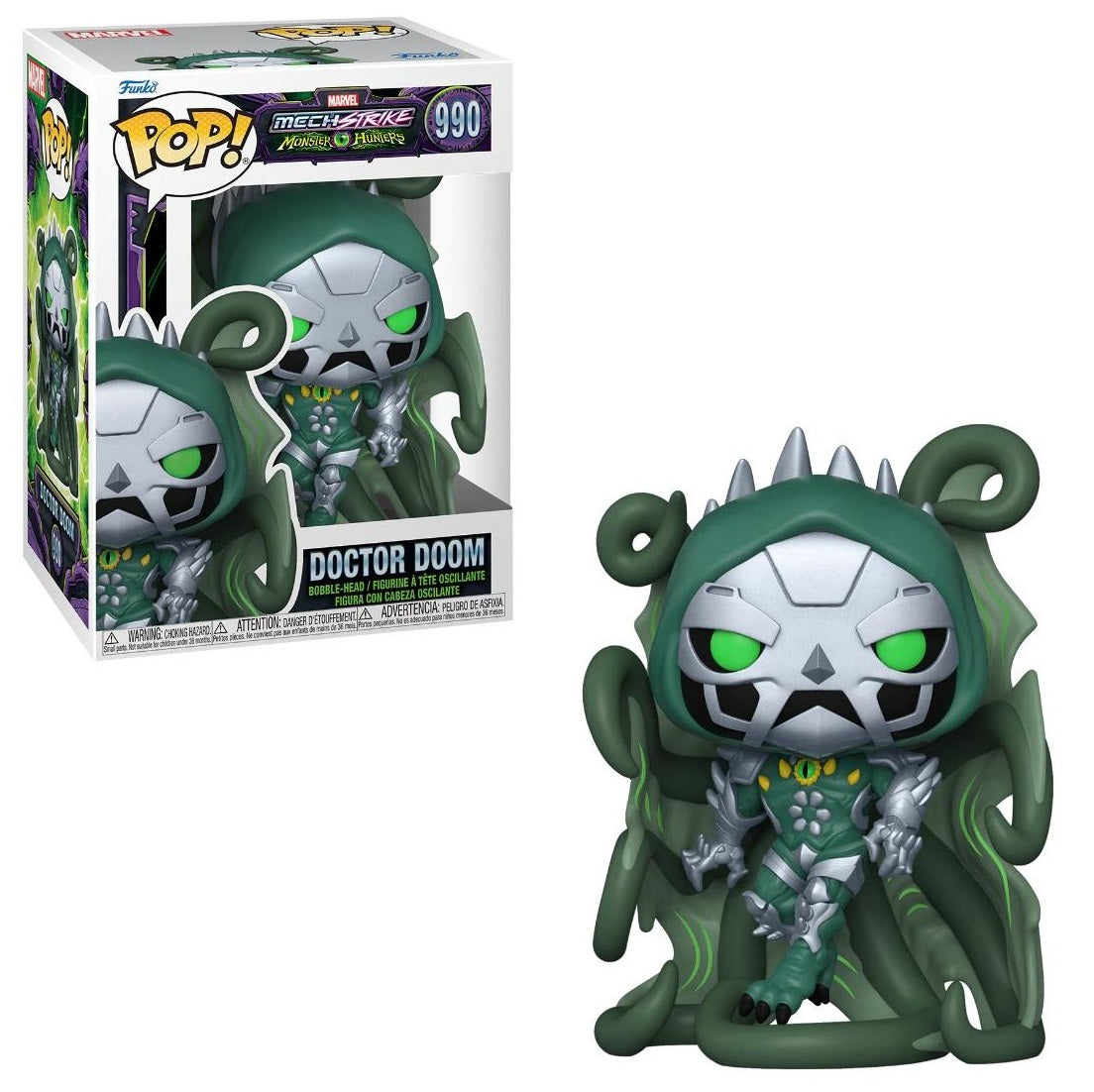 Funko POP! Marvel: Monster Hunters - Dr Doom #990 Figure