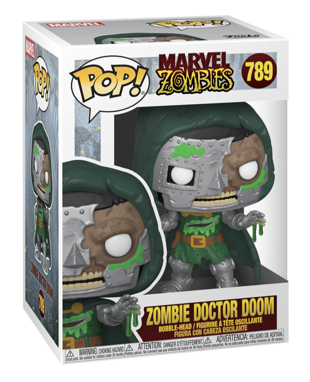 Funko POP! Marvel Zombies: Zombie Doctor Doom #789 Figure